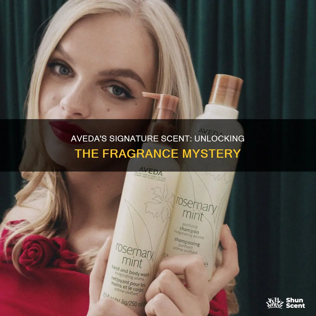 what is the fragrance in the aveda stores