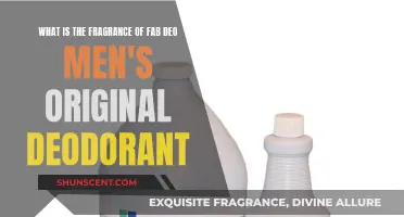 Fab Deo Men's Original Deodorant: A Fragrance Review