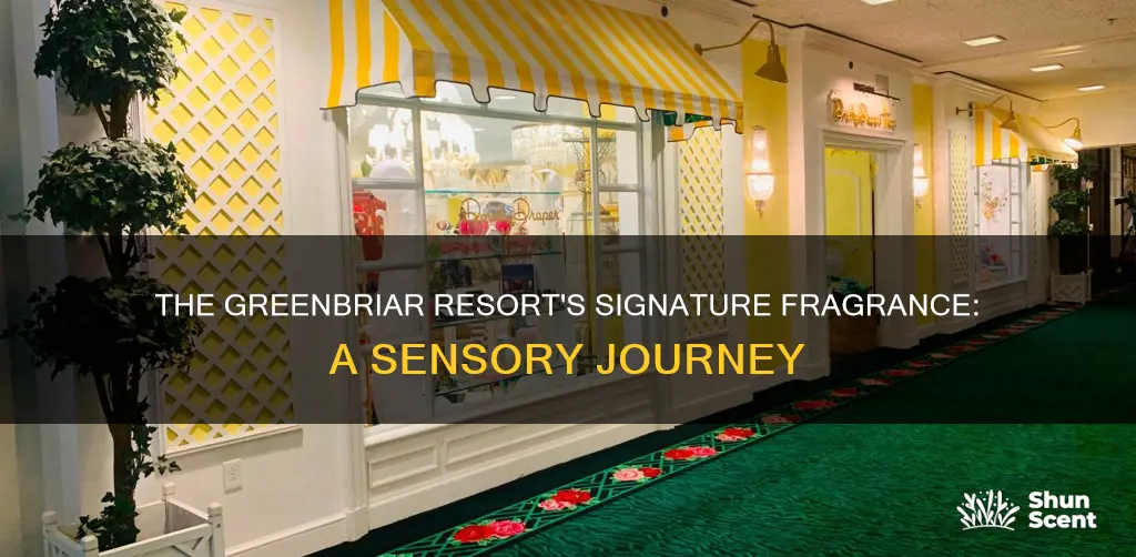 what is the fragrance sold at greenbriar resort