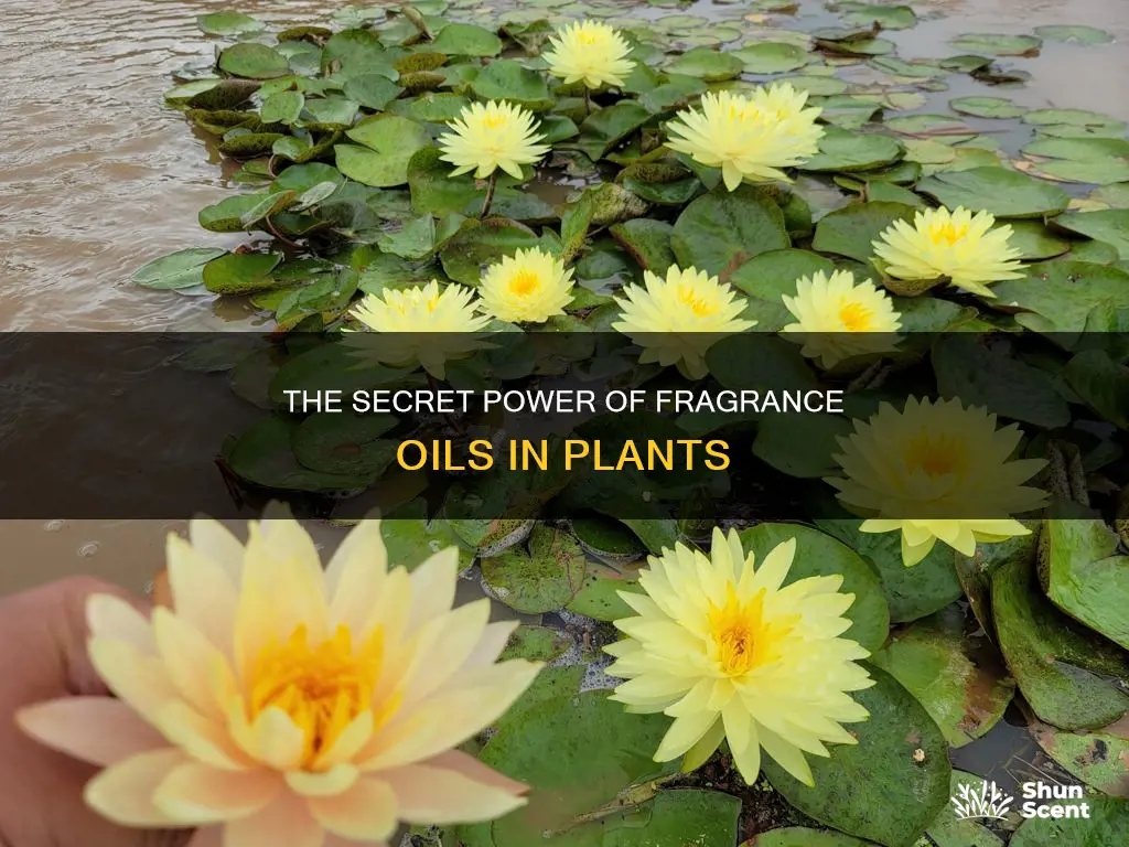 what is the function of fragrance oils in plants