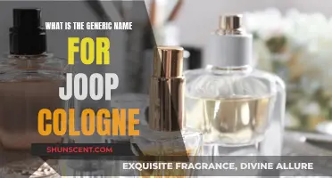 The Intriguing Generic Name Behind Joop's Cologne Fragrance