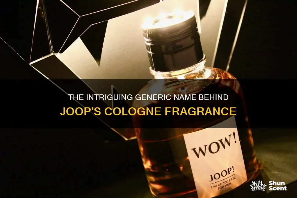 what is the generic name for joop cologne