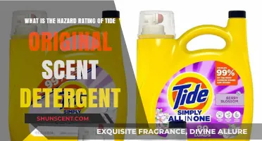 Tide Original Scent Detergent: Understanding Its Hazard Rating and Safety