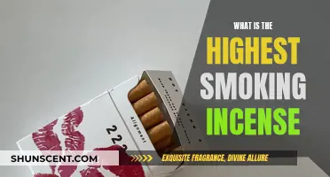 Incense Smoking: Which Scents Reach the Highest Peaks?