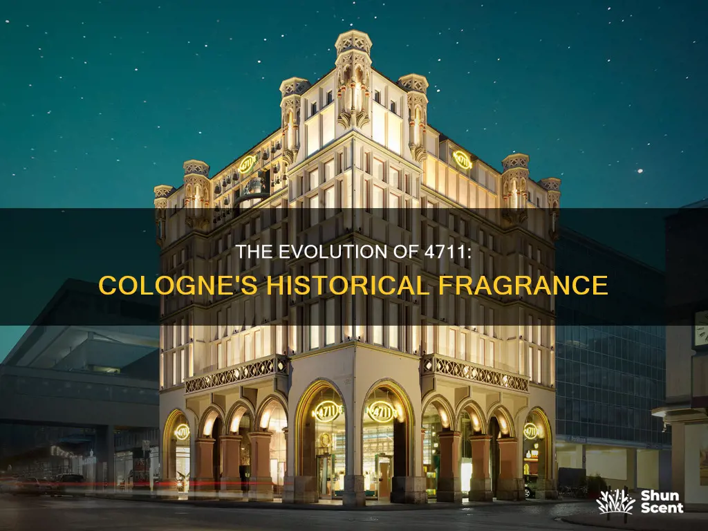 what is the history of 4711 cologne