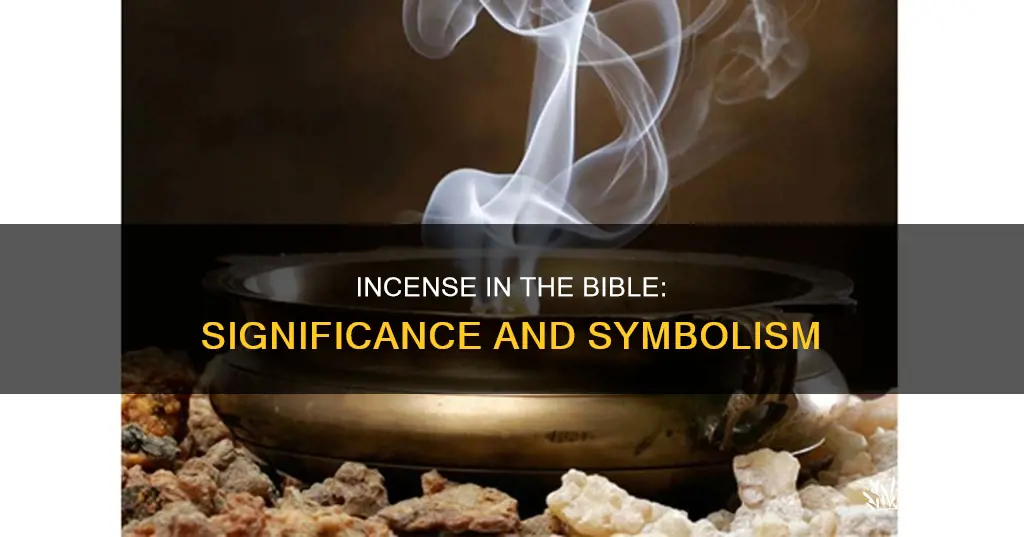 what is the importance of incense in the bible