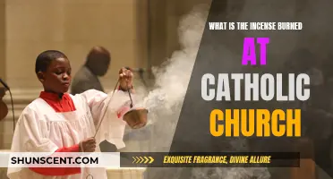 Incense Used in Catholic Churches: A Guide