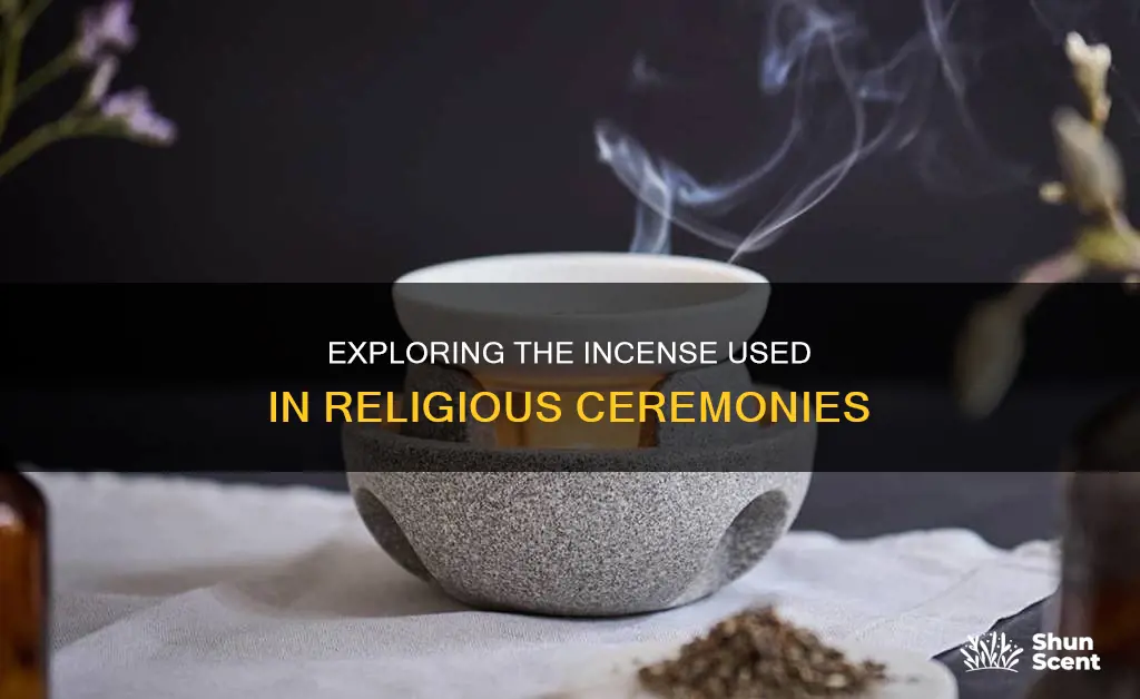 what is the incense thing that priests swimg around