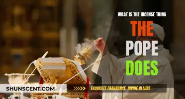Incense and the Pope: What's the Deal?
