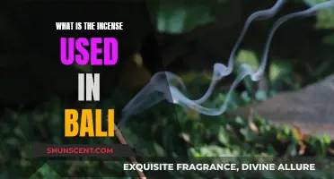 Incense in Bali: Scents and Traditions
