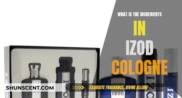 The Unique Ingredients Behind Izod's Signature Cologne Fragrance