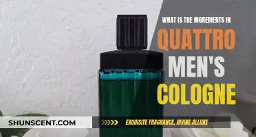 The Unique Ingredients Behind the Quattro Men's Cologne