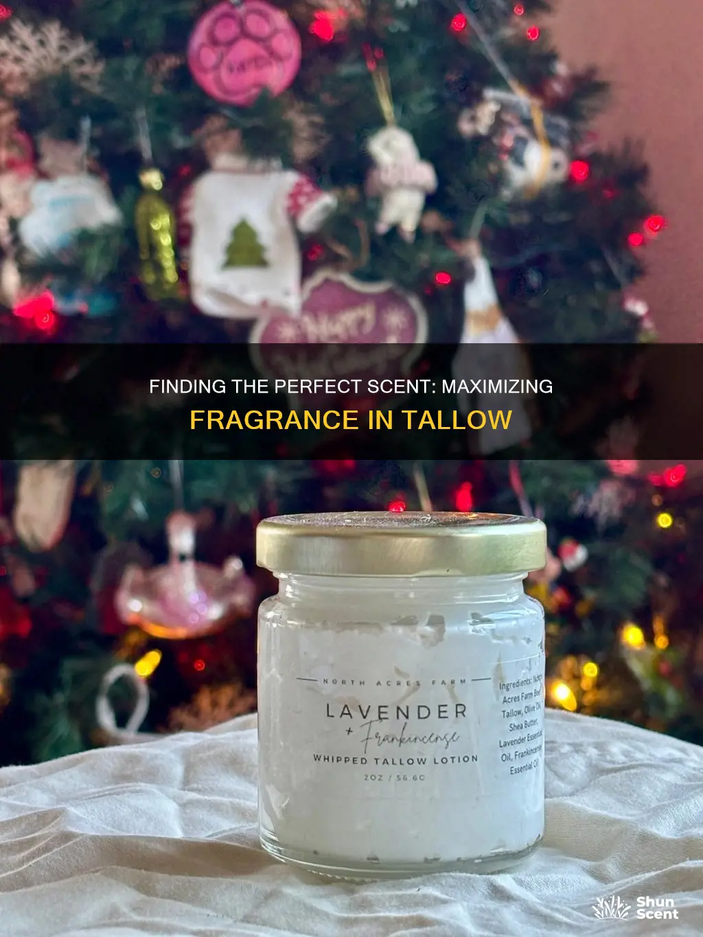 what is the maximum fragrance load of tallow