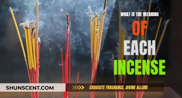Incense Aromas and Their Meanings Explained