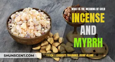 Incense, Gold, and Myrrh: Gifts' Symbolic Meaning