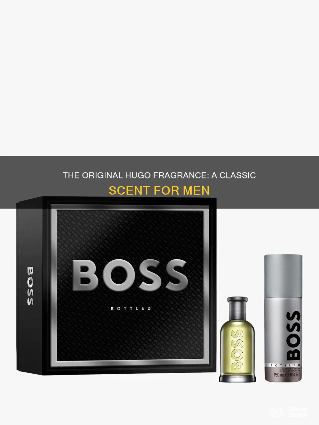 what is the mens original hugo fragrance