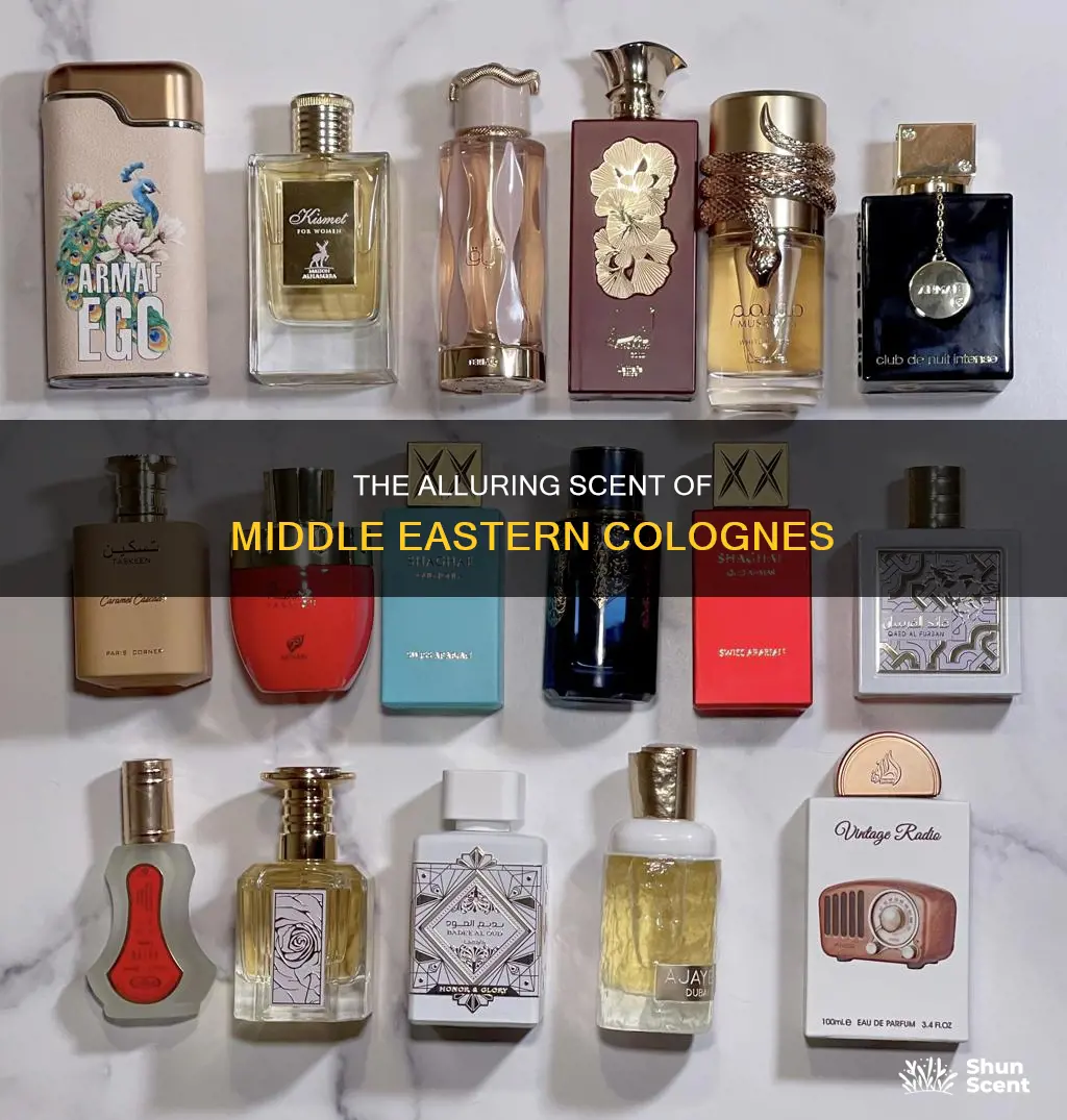 what is the middle eastern cologne smell