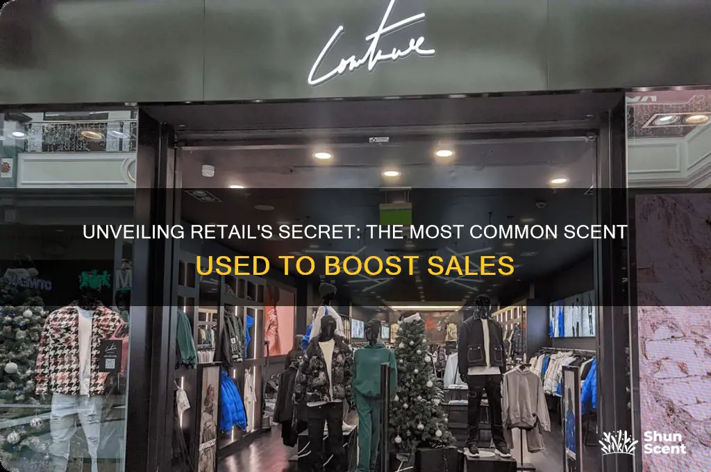 what is the most common scent retailers use