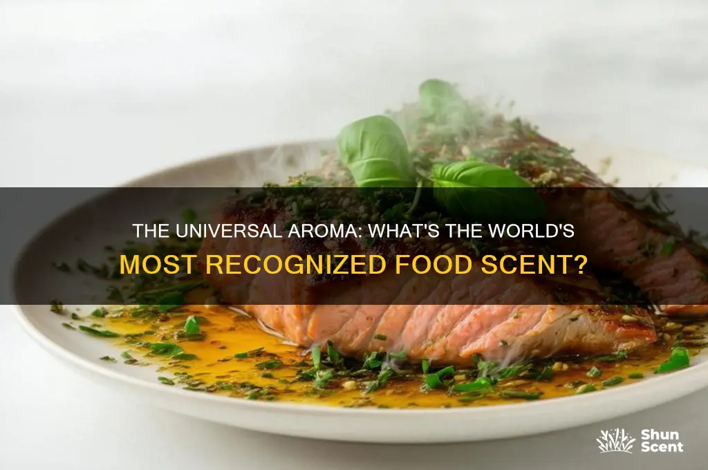 what is the most commonly recognized food scent worldwide