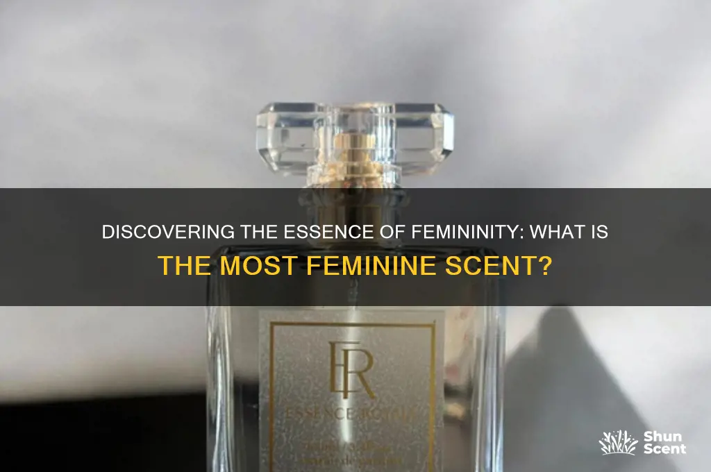 what is the most feminine scent