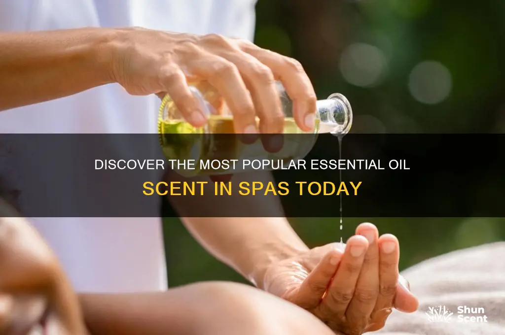 what is the most popular essential oil scent in spas