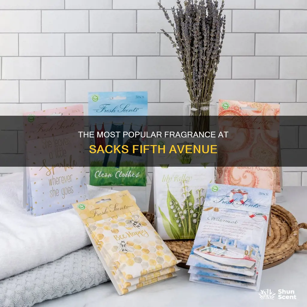 what is the most popular fragrance at sacks fifth avenue