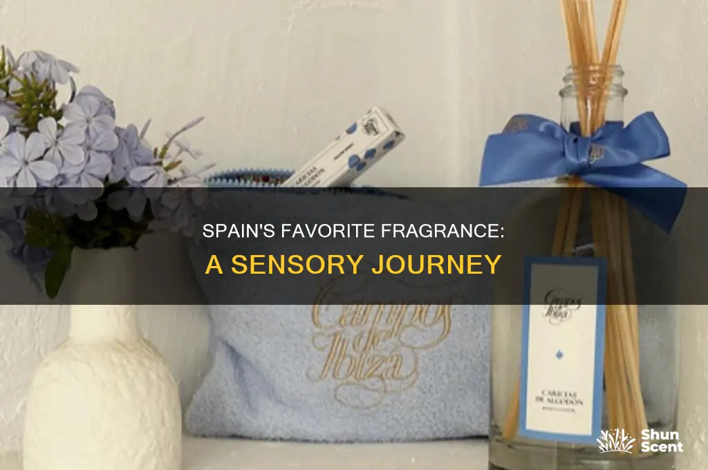 what is the most popular perfume in spain