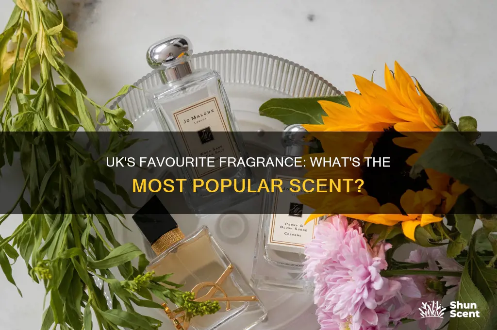 what is the most popular perfume in the uk