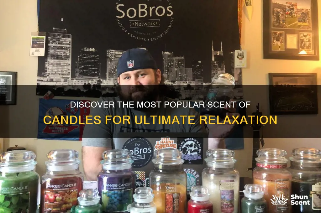 what is the most popular scent of candles