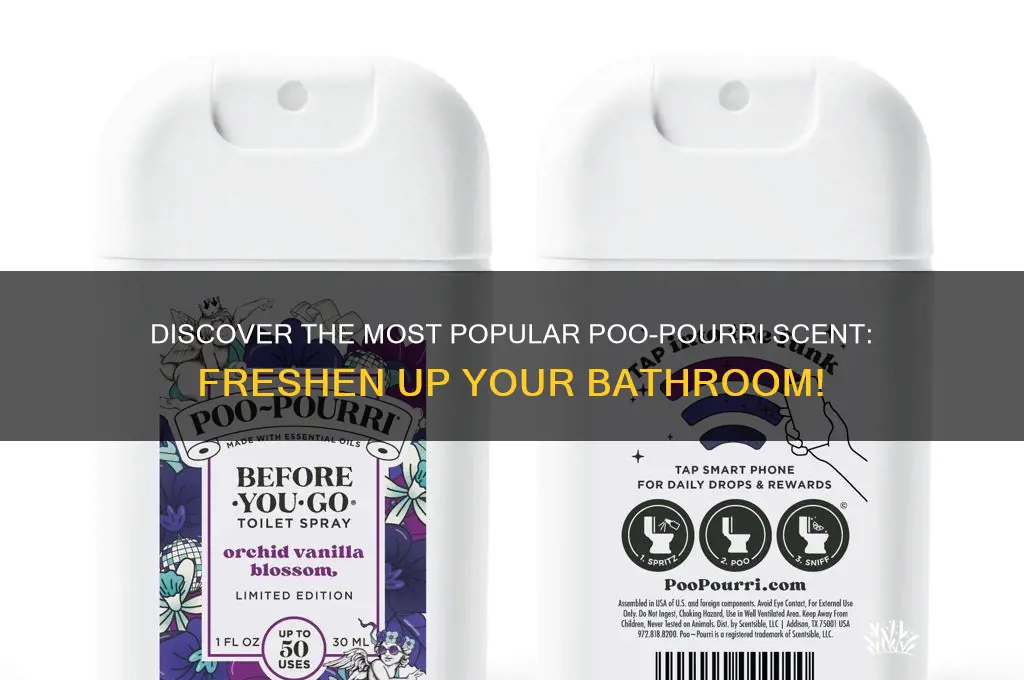 what is the most popular scent of poo pouri