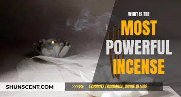 Incense Power: Discover the Most Potent Scents