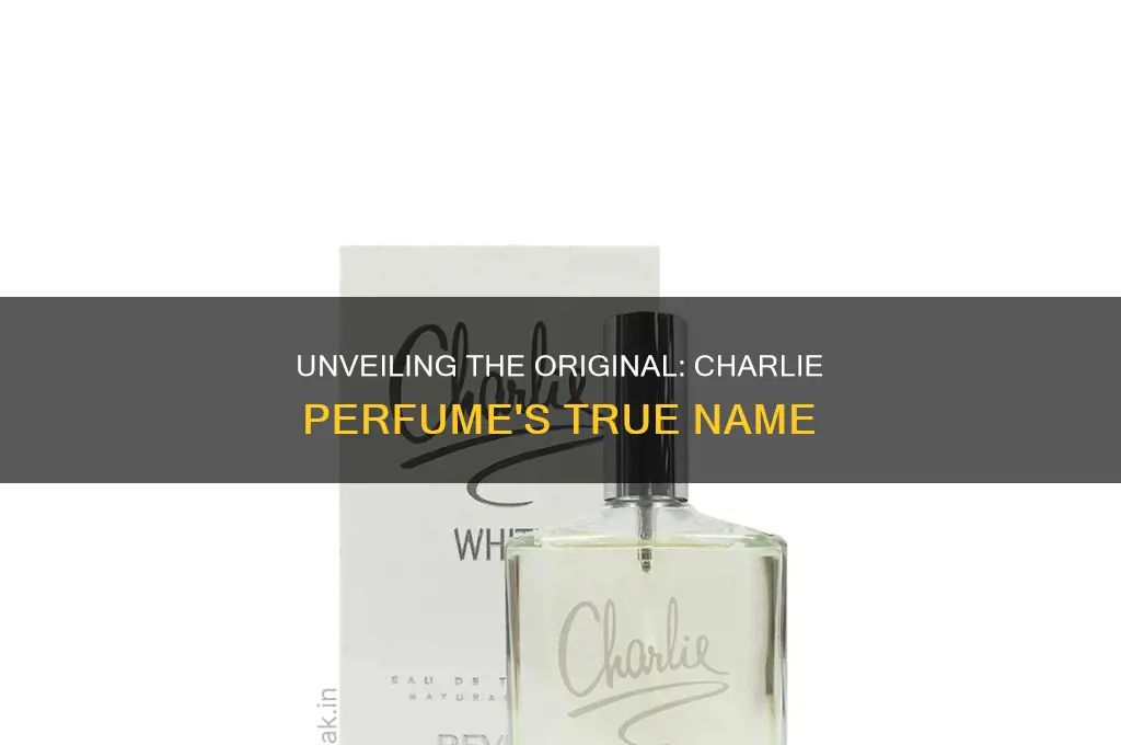 what is the name of the original charlie perfume