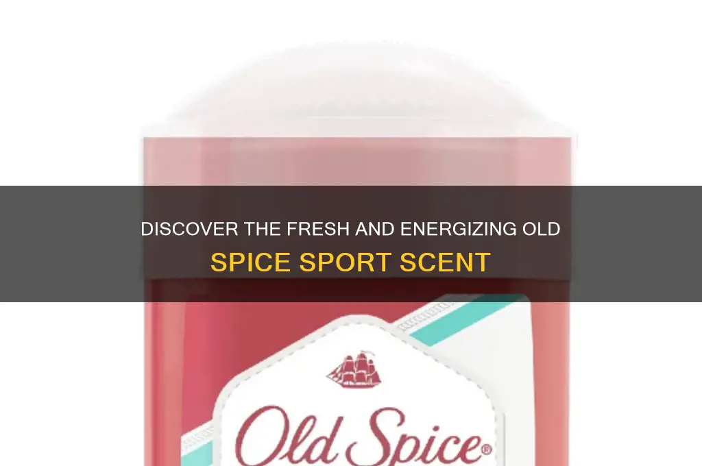 what is the old spice sport scent