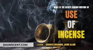 Incense: Ancient Writings Uncover Its Earliest Use