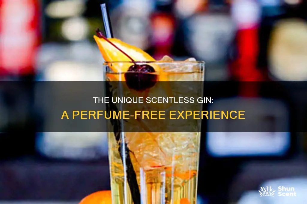 what is the only gin not containing perfume
