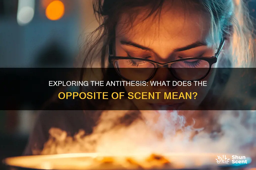 what is the opposite meaning of scent