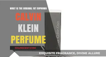 Calvin Klein's First Fragrance: The Original Euphoria
