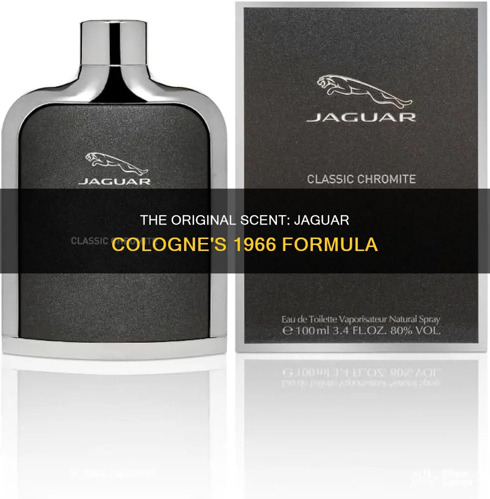 what is the original formula for 1966 jaguar cologne