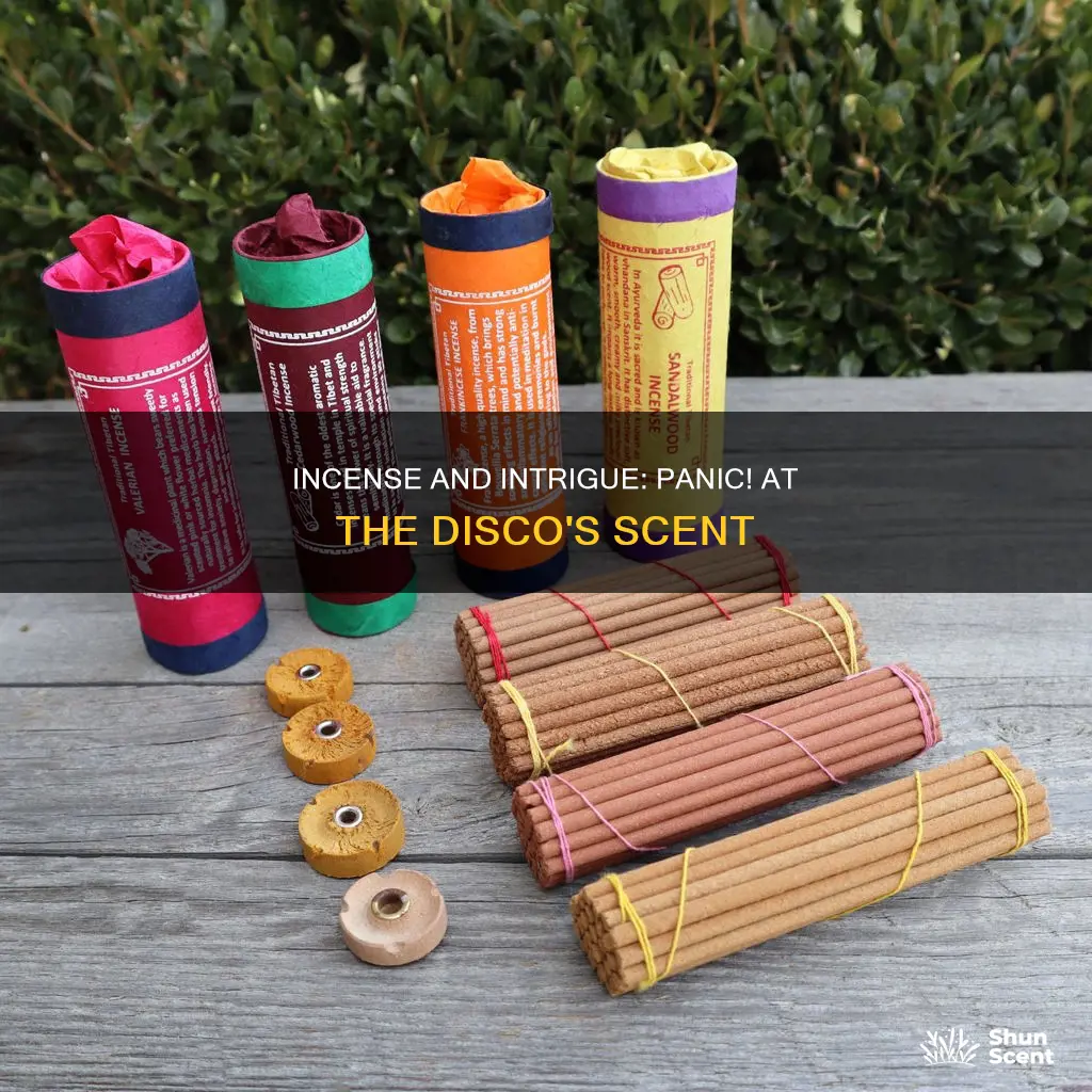 what is the panic at the disco incense sent