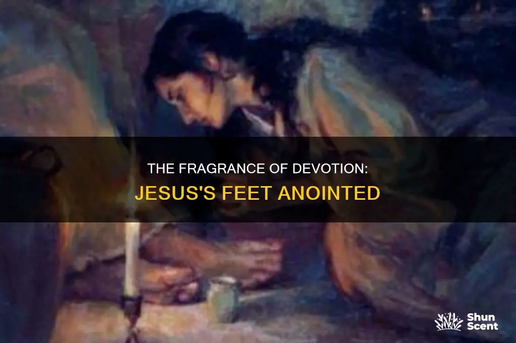 what is the perfume placed on jesus