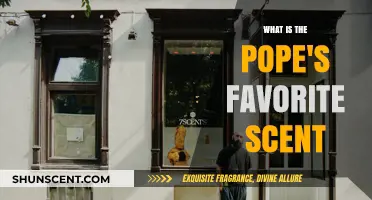 The Pope's Favorite Scent: Unveiling His Most Cherished Fragrance