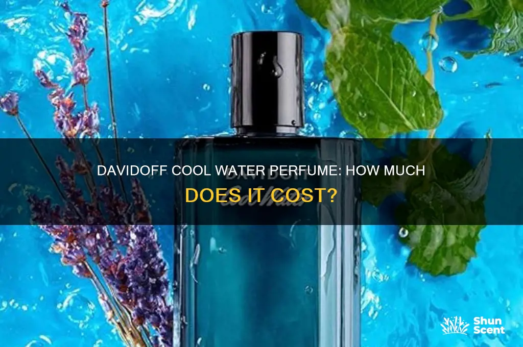 what is the price of davidoff cool water perfume