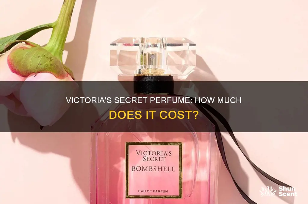 what is the price of victoria secret perfume