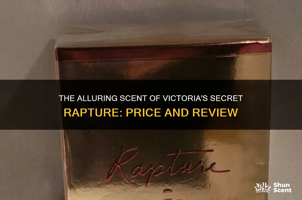 what is the price of victoria secret rapture perfume