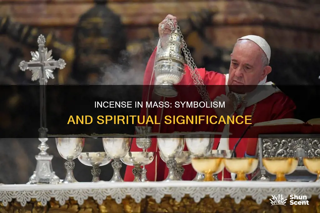 what is the purpose of incense during mass