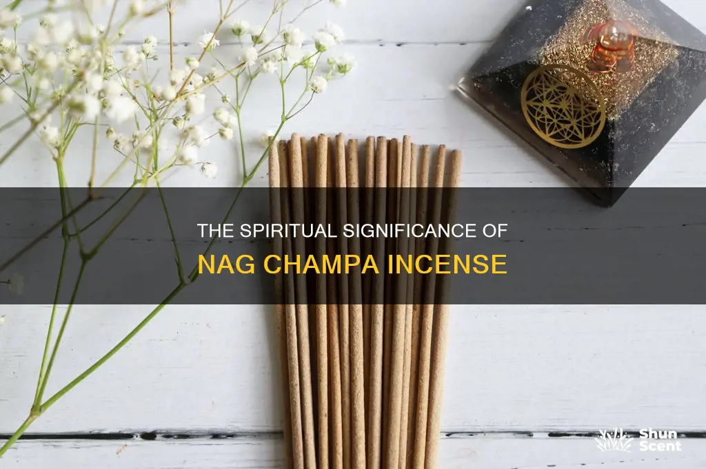 what is the purpose of nag champa incense
