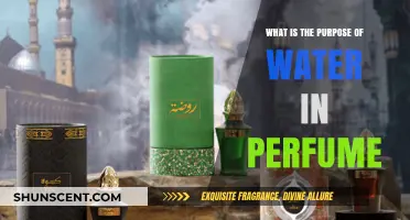 Water in Perfume: Enhancing Fragrance and Projection