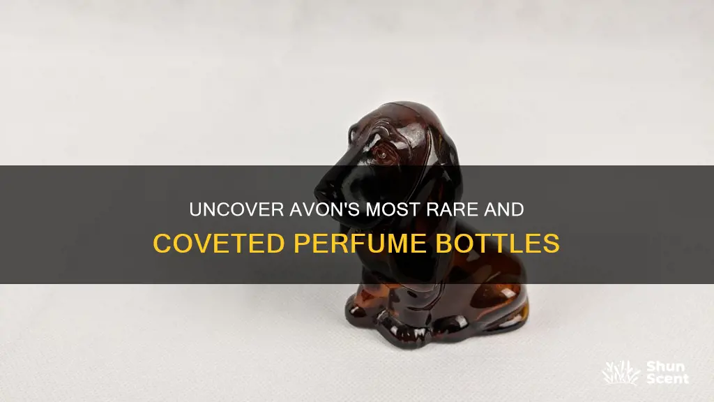what is the rarest avon perfume bottle
