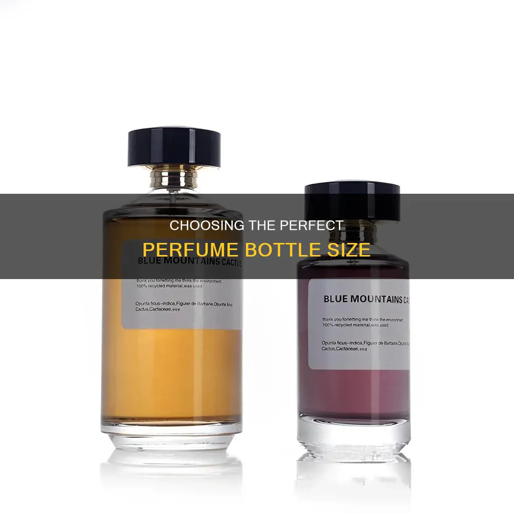what is the right size perfume bottle
