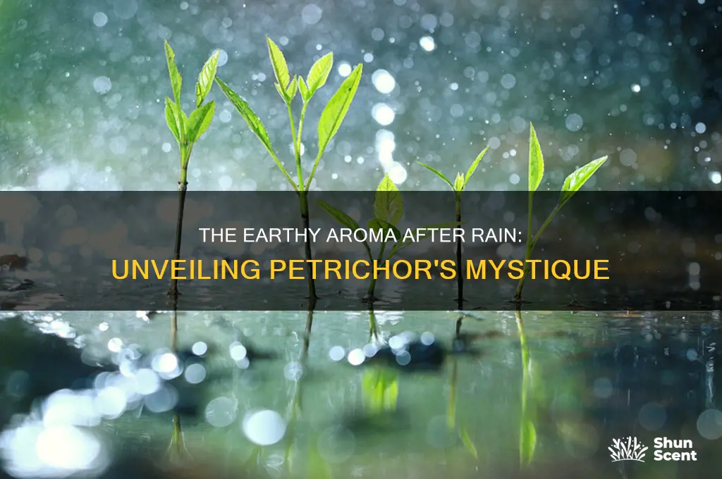 what is the scent after a downpour called